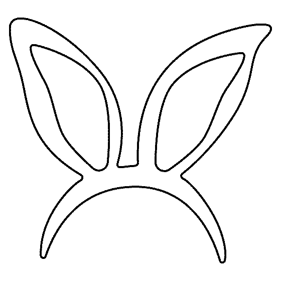 Free Bunny Ears Coloring Pages